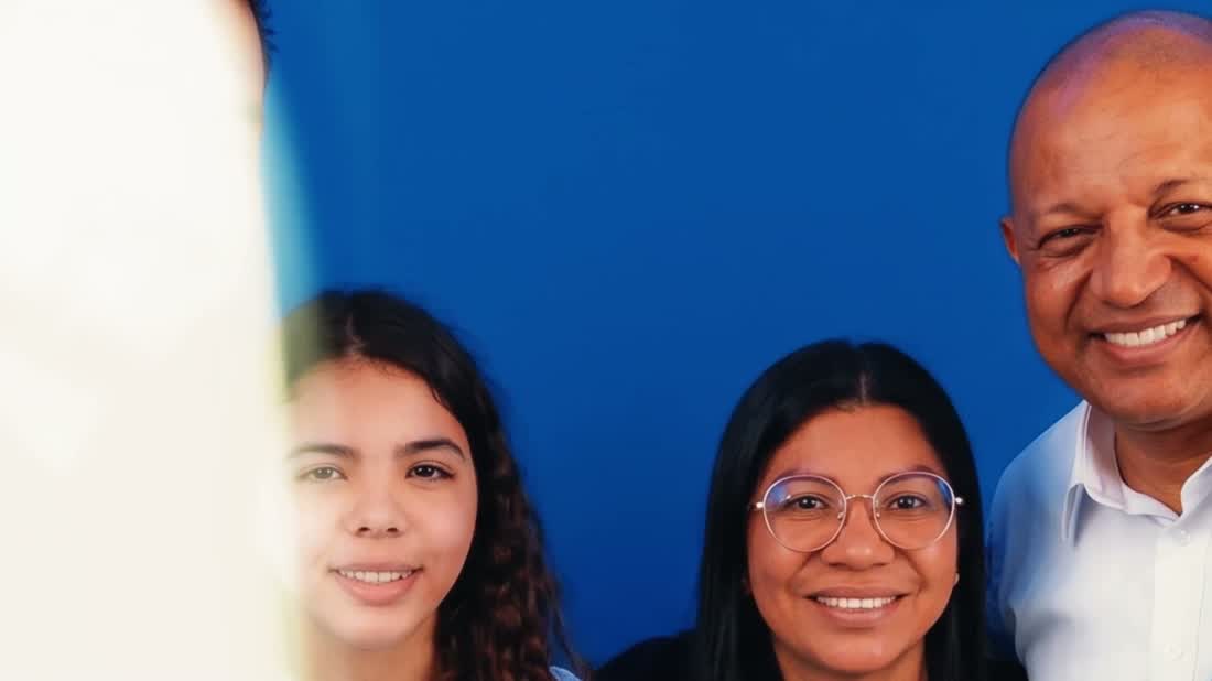 Família de apoiadores